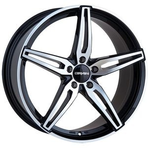 Janta aliaj Carmani 15 OSKAR black polish, 8.5J x 19", 5, PCD 112, ET43