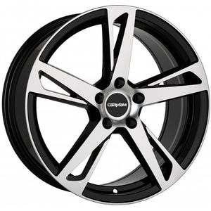 Janta aliaj Carmani 16 Anton black polish, 8J x 18", 5, PCD 108, ET45