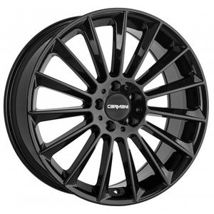 Janta aliaj Carmani 17 Fritz black, 8J x 18", 5, PCD 112, ET45
