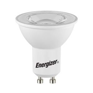 Bec LED Energizer, GU10, 4.7W, 350 lumeni, 6500K, instant start, lumina rece, clasa energetica F