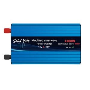 Invertor unda modificata Solid Volt, 600W/1200W, 12V si 24 V - 220V, rulota, autorulota, casa, cabana, auto, tir, camion, sinus modificat, baterii solare sau auto 