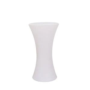 Masa cocktail iluminata LED RGB, PROCART, 16 culori interschimbabile, control telecomanda, 112x58 cm
