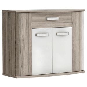 Comoda Xora, 99,7x81.5x43 cm, maro
