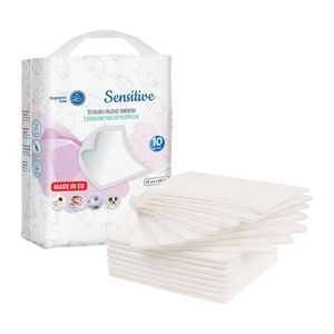 Set 10 aleze de unica folosinta Akuku Sensitive, 60x90 cm
