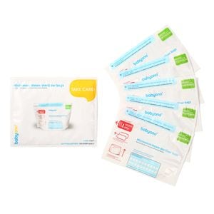 Set 5 pungi pentru sterilizarea biberoanelor Baby Ono 1038