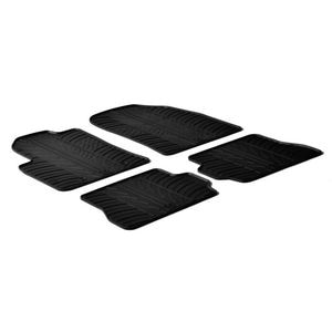 Set covorase cauciuc Lampa, compatibile Ford Fiesta (11/01>08/08) - Fusion (11/01>), 4 buc, negru