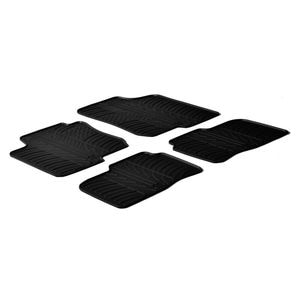 Set covorase cauciuc Lampa, compatibile Hyundai i30 (02/07>) - Kia Cee'd (02/07>), 4 buc, negru