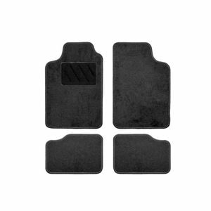 Set covorase mocheta universale Amio TEX-1, 4 buc, negru