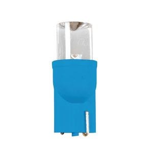 Becuri LED Lampa, soclu plastic T10 W21X95d, 12V, 2 buc, albastru dispersat