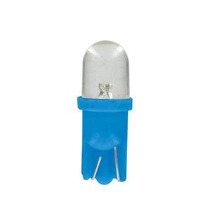 Becuri LED Lampa, soclu plastic T10 W21X95d, 12V, 2 buc, albastru focalizat