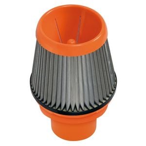 Filtru aer Lampa Super-Charge Sport, conic, din otel inoxidabil, portocaliu