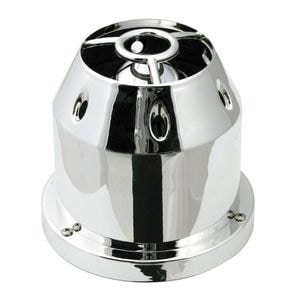 Filtru aer Lampa Chrome-Look Sport, conic, argintiu