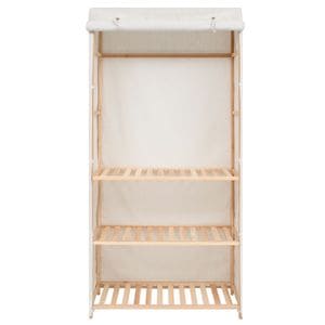 Dulap de haine cu 3 rafturi VIDAXL, 79 x 40 x 170 cm