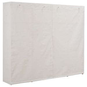 Sifonier VIDAXL, 200 x 40 x 170 cm, material textil, alb
