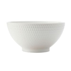 Castron rotund, 20 cm, alb