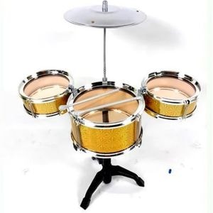Set tobe cu scaunel SALAMANDRA KIDS, pentru copii, auriu, 5 piese