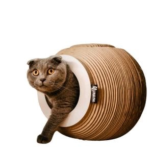 Sisal cu culcus Orange Pet Brands District 70 Orb, 32x32x37cm, maro