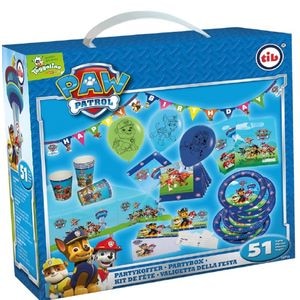 Set petrecere Paw Patrol, 51 piese, multicolor