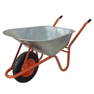 Roaba MLD Profesionala Sokotools, cuva zincata 90L, roata pneumatica, cadru demontabil, janta Metalica