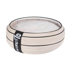 Pat pisica Orange Pet Brands District 70 Timber, 46x46x15cm, bej