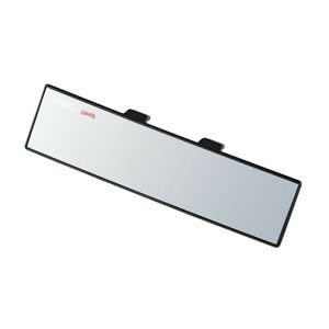 Oglinda interioara convexa Lampa, cu clipsuri, 30x6.5cm, negru