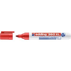 Marker Edding 360XL pentru tabla, varf 1.5-3 mm, rosu