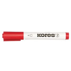 Marker pentru tabla Kores, varf 2-3 mm, rosu