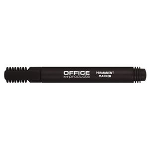 Marker permanent Office Products, varf rotund, 1-3 mm, negru