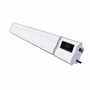 Panou radiant infrarosu ElectricSun, 1200W si 600W, 94x15cm, termostat si aplicatie Wi-Fi, alb