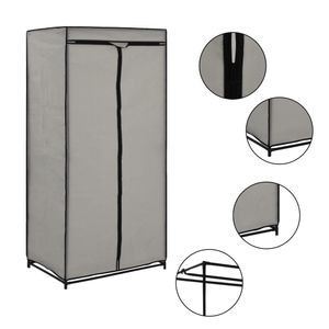 Sifonier VIDAXL, gri, 75 x 50 x 160 cm