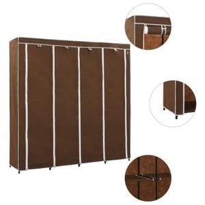 Sifonier cu 4 compartimente VIDAXL, maro, 175x45x170 cm