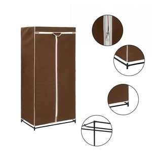 Sifonier VIDAXL, maro, 75 x 50 x 160 cm