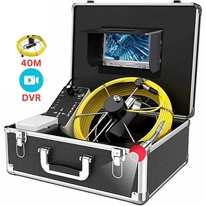 Camera Inspectie tevi canalizare, 40m, iUni ICT2, Monitor 7 inch, Inregistrare video