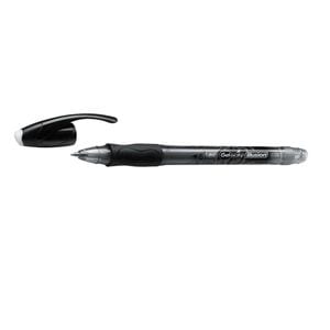 Roller cu gel BIC Gelocity Illusion, fara mecanism, 0.7mm, negru