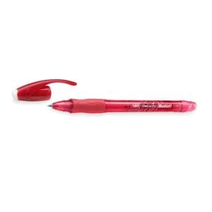 Roller cu gel BIC Gelocity Illusion, fara mecanism, 0.7mm, rosu
