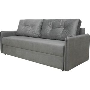Canapea extensibila Sani London, 208 x 101 x 94 cm, Gri