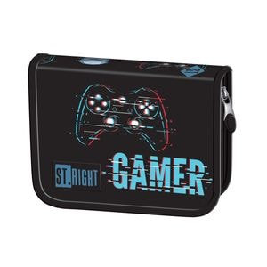 Penar Majewski, PC03 ST Right Blue Gamer, 1 compartiment, 2 1 clapete, 23 x 6 x 9.5 cm, multicolor
