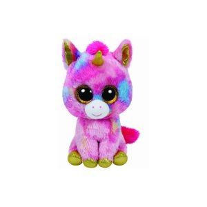 Jucarie de plus TY Boos Fantasia Unicorn, 3 ani+, multicolor