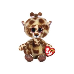 Jucarie de plus TY Girafa cu gatul lung, 3 ani+, multicolor