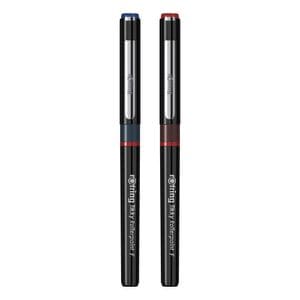 Set roller Rotring Tikky, 2 buc, negru/rosu