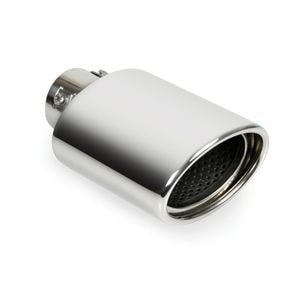 Ornament toba esapament Lampa TS-65, diametru 37/42mm, din otel inoxidabil, sunet sport, racordare, crom