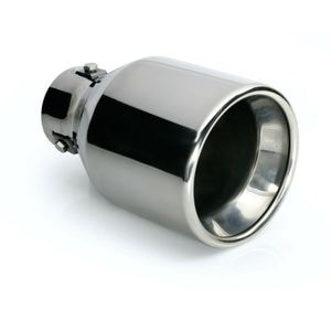 Ornament toba esapament Lampa TS-37, diametru 38/49mm, din otel inoxidabil, racordare, crom