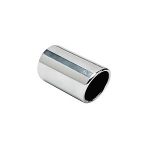 Ornament toba esapament Lampa TS-16 L, diametru 40/60mm, din otel inoxidabil, racordare, crom