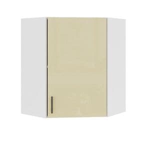 Corp superior coltar de bucatarie Sani Glamur, 60x60x72 cm, Bej Lucios