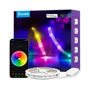 Banda LED Govee H618A RGBIC, 5m, Sincronizare Muzica, Wifi si Bluetooth, Alexa , Google Asistant