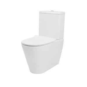 Vas WC + Rezervor HUIDA + Capac SoftClose Ultra Thin, Back To Wall, Rimless, Nano Self Cleaning Glaze