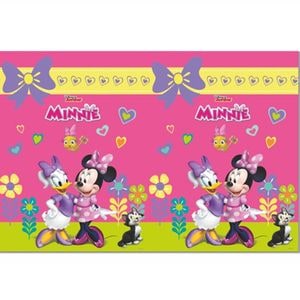 Fata de masa Minnie, multicolor, plastic, 120x180 cm