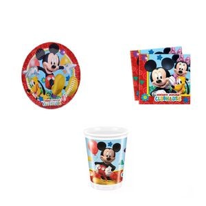 Set petrecere Mickey Mouse, 36 piese, multicolor