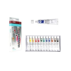 Set 12 tempera acrilica Main Paper, 12 ml