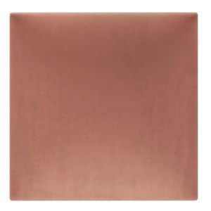 Panou decorativ tapitat Mollis Melange, patrat PK, 30x30 cm, somon, ME25